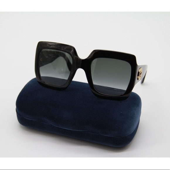 NEW GG0053SN 001 GUCCI WOMEN’S SUNGLASSES GG0053S 001 BLACK SUNGLASSES GG0053S main image 9